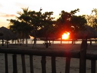 Sunset at Coveñas