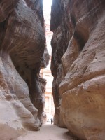 The end of the Siq
