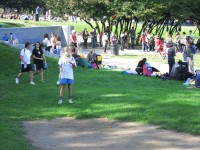 Mont Royal parkâ€”Elder juggler