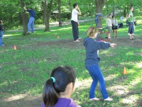 Mont Royal parkâ€”Slackliners