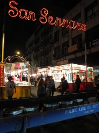 Italian market in Little Italy