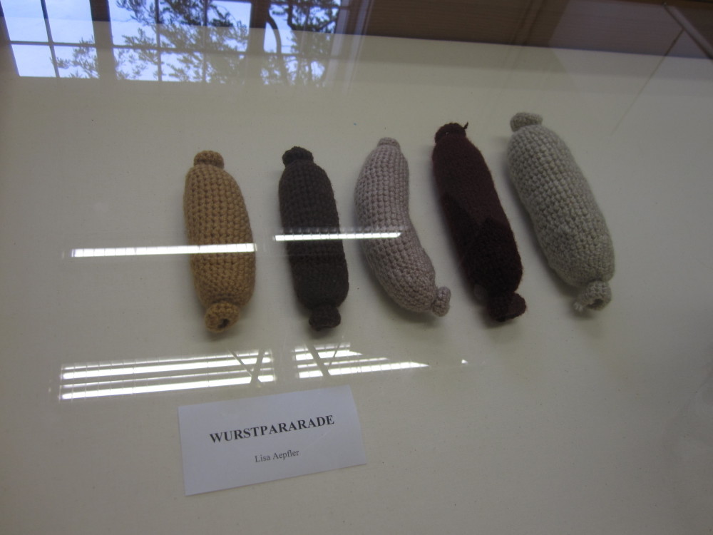 Knitted wurst!