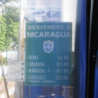 The border between Costa Rica and Nicaragua