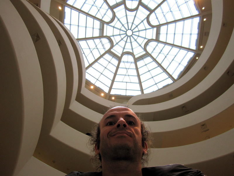 Me in the Guggenheim