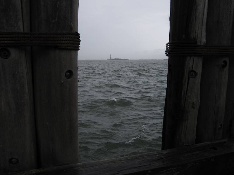 The old lady from Battery Park