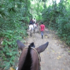 My horse, riding to Tayrona