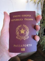Shiny new passport