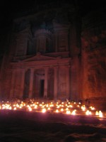 Petra by candlelight